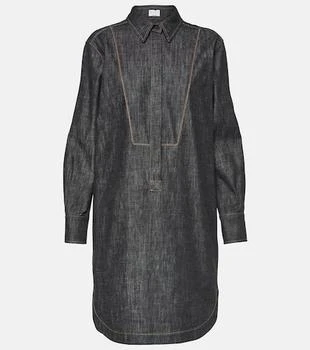 Brunello Cucinelli | Denim shirt dress