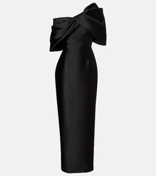 Davina satin cocktail dress