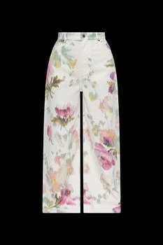 Loewe | Loewe Floral Printed Wide-Leg Jeans