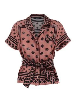 Dolce
Gabbana | Dolce
Gabbana DG Logo Printed Pajama Shirt