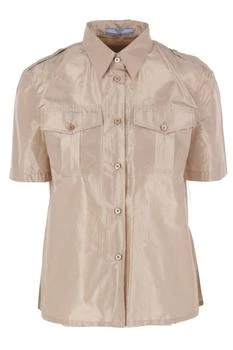 Prada | Prada Short-Sleeved Button-Up Shirt