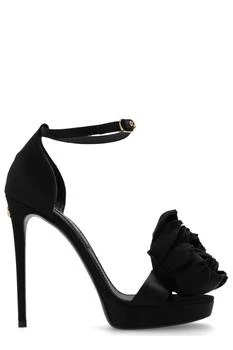 Dolce & Gabbana | Dolce & Gabbana Flower Detailed Platform Sandals