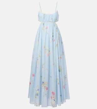 Zimmermann | Lucky Picnic floral cotton maxi dress