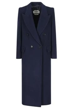 Max Mara | Max Mara Albania1234 Double-Breasted Long-Sleeved Coat