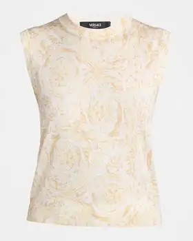 Versace | Barocco '92 Sleeveless Knit Top