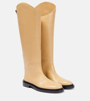 Jil Sander | Leather over-the-knee boots