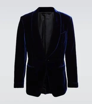 Tom Ford | Shelton velvet blazer