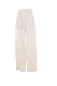 Brunello Cucinelli | Brunello Cucinelli Pleat Detailed Wide Leg Pants