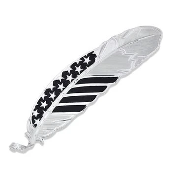Montana Silversmiths Montana Silversmiths - Men's A Black Tie Affair Flag Hat Feather
