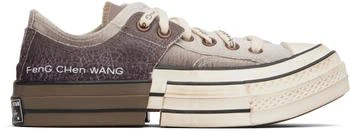 Feng Chen Wang Brown Converse Edition 2-in-1 Chuck 70 Sneakers