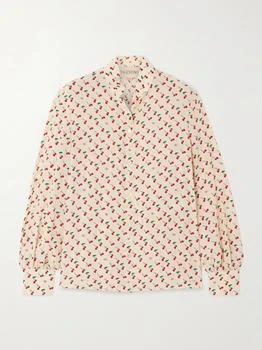 Valentino | Printed Silk Crepe De Chine Shirt  - IT44