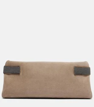 Brunello Cucinelli | Essence Small suede clutch