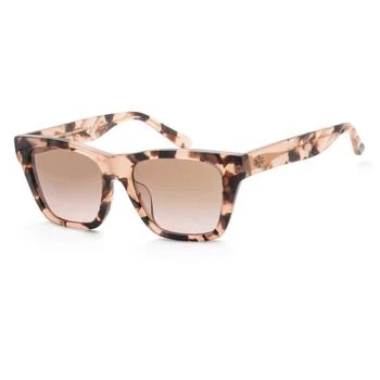 Tory Burch Women
s Pink Rectangular Sunglasses