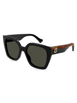 Gucci | Web Studi 55MM Butterfly Sunglasses