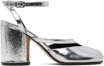 MAISON MARGIELA | Silver Tabi Pump Heels