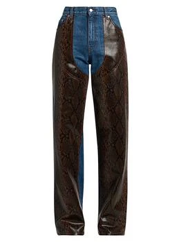 Stella McCartney | Snake-Inspired Chap Jeans