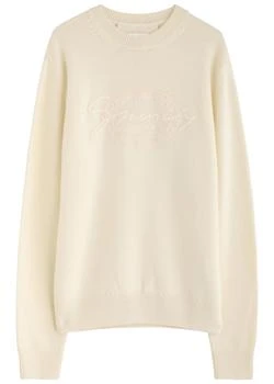 Givenchy | Logo-embroidered wool jumper