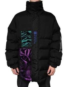 Dolce & Gabbana | Nylon Puffer Men Full Zip Men's Jacket