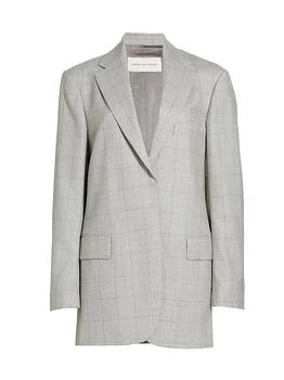 Dries Van Noten | Blur Wool Blazer Jacket