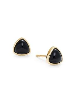 Effy | 14K Yellow Gold
Black Onyx Stud Earrings