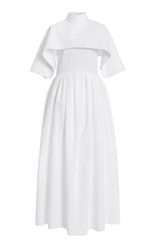 Jil Sander | Jil Sander Organic Cotton Poplin Maxi Dress - Moda Operandi