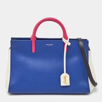 Yves Saint Laurent | Saint Laurent Paris Cabas Medium Multicolor Leather Totes Bag