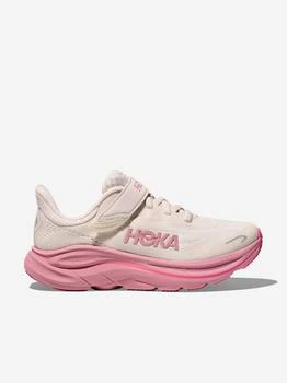 HOKA Girls Clifton 10 Trainers in Pink