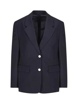 Prada Single Breasted Long-Sleeved Blazer