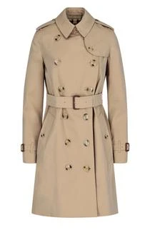 Burberry | Burberry Button Detailed Kensington Trench Coat