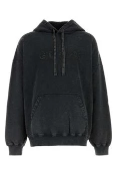 Gucci | Gucci Vintage Effect Drawstring Hoodie