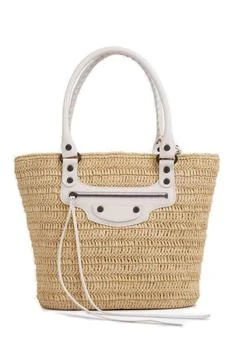 Balenciaga | Balenciaga Le Cagole Raffia Basket Bag