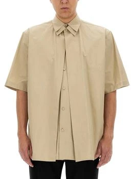 Jil Sander | Jil Sander Double Layered Short-Sleeved Shirt