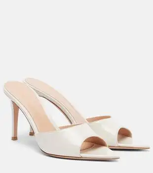 Gianvito Rossi | Elle 85 patent leather mules