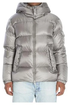 Moncler | Moncler Logo Patch Hooded Puffer Jacket