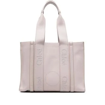 Chloé | Medium Woody Leather Tote Bag