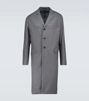 Prada | Single-breasted wool coat