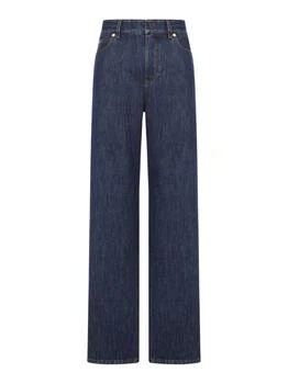 Fendi | Fendi Logo Patch Straight-Leg Jeans