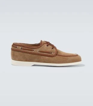 Valentino | Palm Avenue leather boat shoes