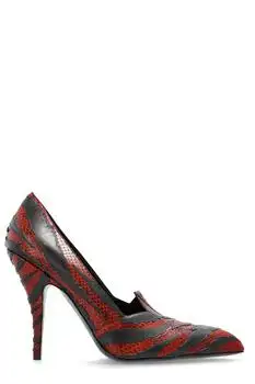 Versace | Versace Tigre Pattern Heeled Pumps