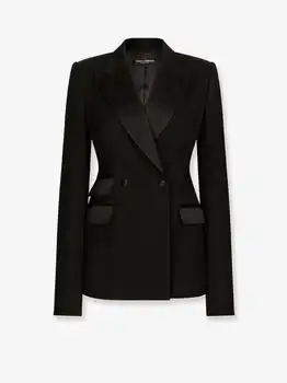 Dolce & Gabbana | Tuxedo virgin wool and silk blazer