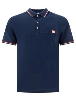 Valentino | Valentino Logo Embroidered Button Detailed Polo Shirt