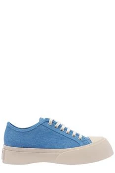 Marni | Marni Logo Patch Lace-Up Sneakers