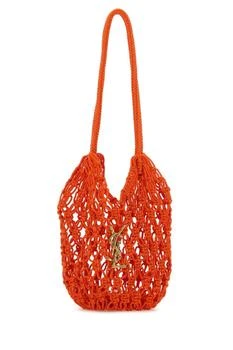 Yves Saint Laurent | Saint Laurent Logo Plaque Knotted Shoulder Bag