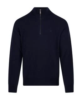 Burberry | Burberry Half-Zip EKD Embroidered Jumper