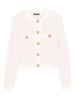 Balmain | Women's Tweed Buttoned Cardigan