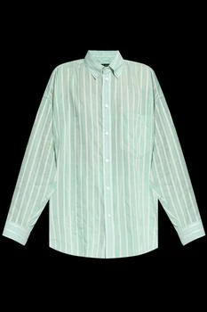 Balenciaga | Balenciaga Striped Long-Sleeved Shirt