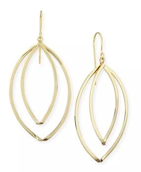 Macy's | Marquise Twist Drop Earrings Set in 14k Gold