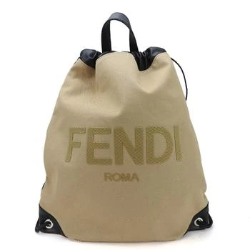 Fendi | Canvas Leather Backpack (Pre-Owned)