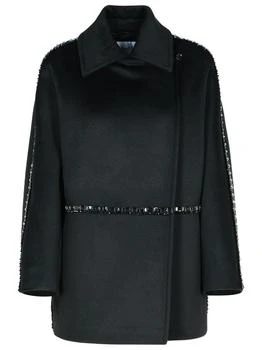 Max Mara | Max Mara Rapido Embellished Brushed Coat