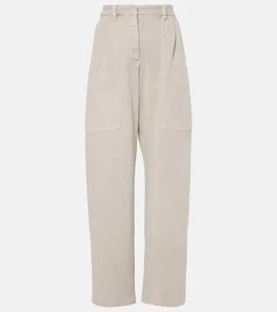 Brunello Cucinelli | Mid-rise wide-leg jeans